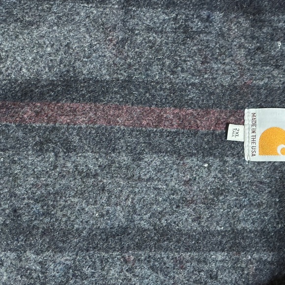 Carhartt Brown Blanket Lined Jacket 2XL Tall - Picture 7 of 15